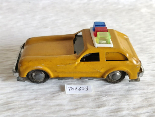 Vintage yellow color sedan - color,