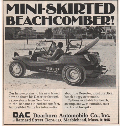 1969 deserter dune buggy - , ~