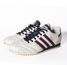 Adidas Rio Grande Trainers UK 8 Men’s White Leather Vintage Rare Casual Shoes