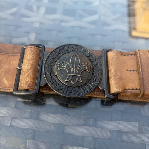 Vintage boy scouts leather - boy,