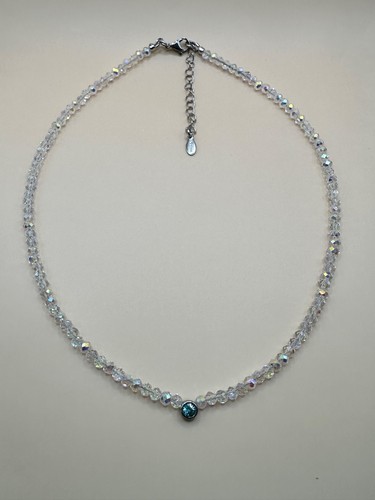 Handmade crystal necklace with - handmade,