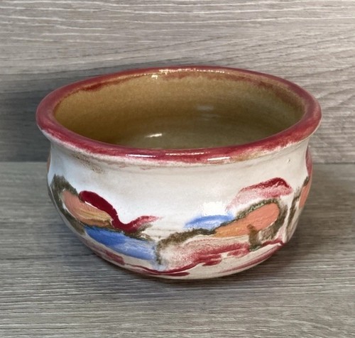 Studio art pottery trinket - pottery,