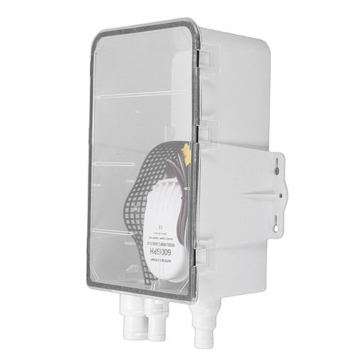 Marine shower sump - sump, box