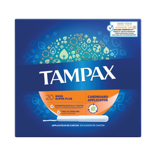 Tampax blue super tampons x20 - super+,
