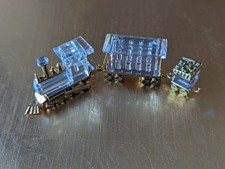 VGC Vintage Swarovski Crystal Memories Good Toy Train, Tender & Carriage