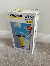 Karcher WV 50 WV50 Window Vac Vacuum Cleaner with Charger Boxed Squeege