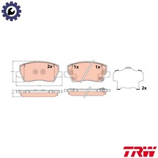 BRAKE PAD SET DISC BRAKE