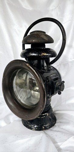 Vintage car oil lamp - vintage,