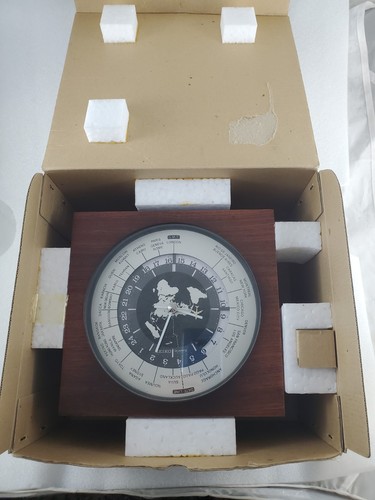 Seiko world time clock - seiko,