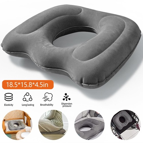 Inflatable seat cushion coccyx - cushion,