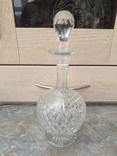Georgian Crystal Glass Decanter 1970's