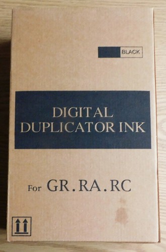 Digital duplicator ink - digital, black