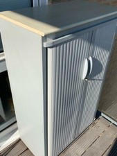 Tambour Steel Filing Storage Cabinet Cupboard