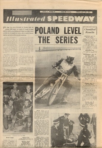 Illustrated speedway - illustrated,