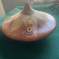 1970s Large 15" Western Wood