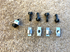 TOYOTA ENGINE TOP HEAD UNDERTRAY COVER TURN LOCKING PIN FITTING SCREWS 