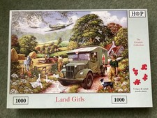 Land Girls House of Puzzles 1000 Piece Jigsaw Puzzle