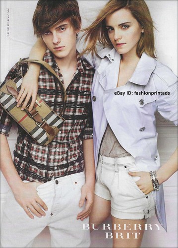 Burberry page print ad - burberry,