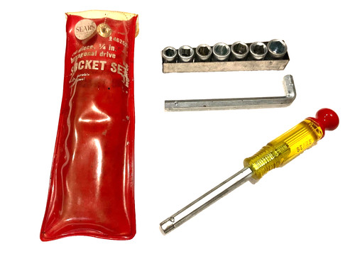 Vintage sears tools pc - vintage,