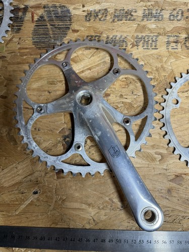 Campagnolo crank arm - and, chain
