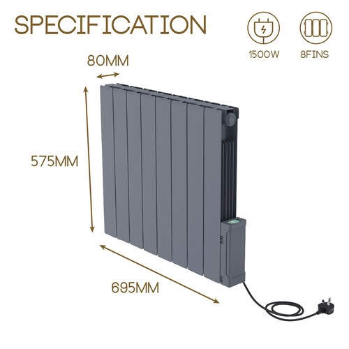 Electric oil filled - electric, radiator