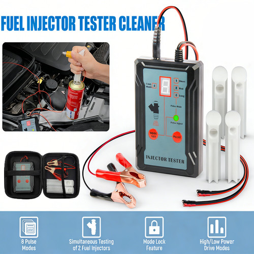 Fuel injector tester - injector, tester&cleaner