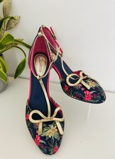 Joe Browns Floral T-Bar Heels