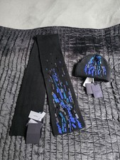 Prada Wool Hat and Scarf Set
