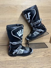 WULFSPORT Motocross MX Moto X Boots Kids Youth UK 4 - EU 37