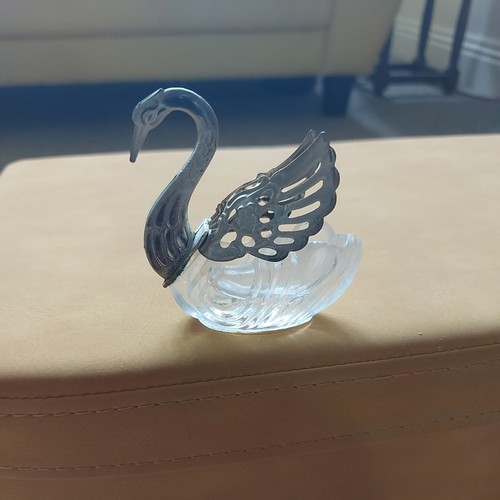 Vintage swan salt cellar - vintage,
