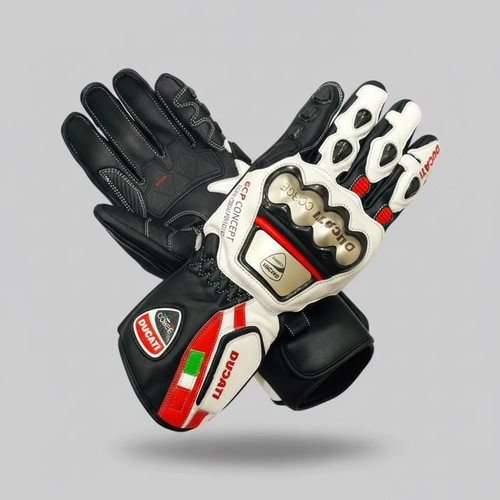 Motorcycle leather gloves - motorcycle,