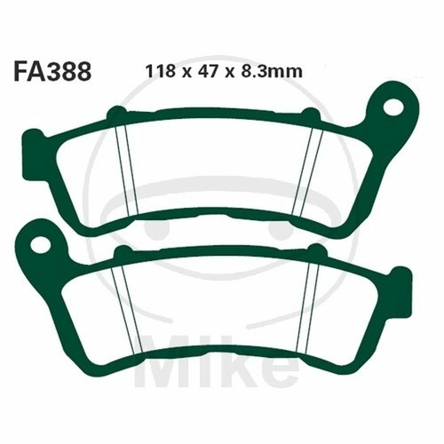 Pair pads ebc fa388hh - pads,