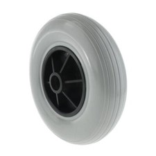 Anti-skid Wear-resisting 8 inch Front Wheelchair Wheels Casters Black