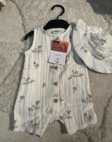 Lion king romper set - romper, 0-3