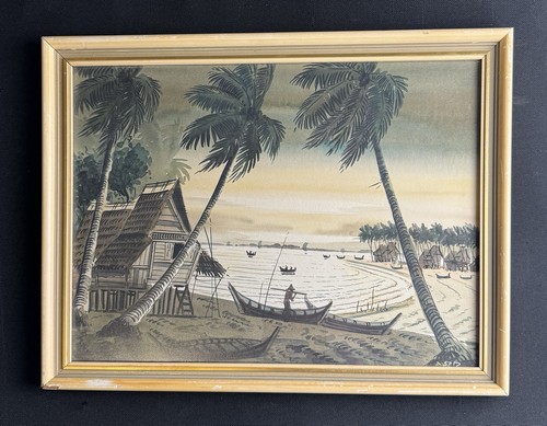 Original signed watercolour - original,
