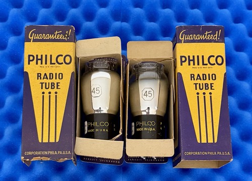 Two philco type - philco, in