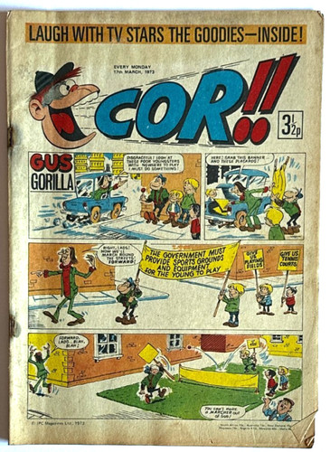 Cor comic book - cor!!, ipc