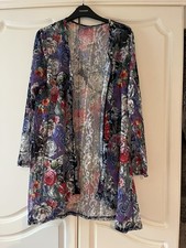 Edge to edge lace Jacket,size