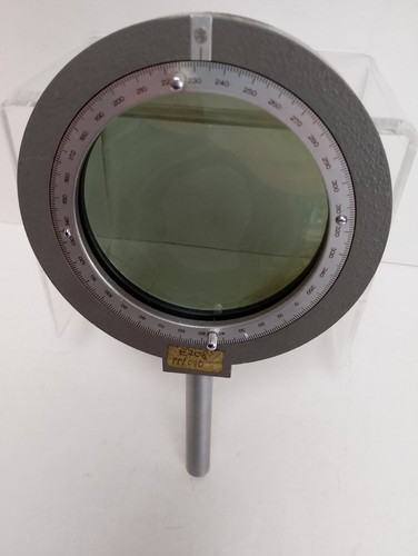 Optical polariser holder disk - polariser,
