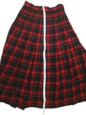 Viyella tartan checked - viyella, red
