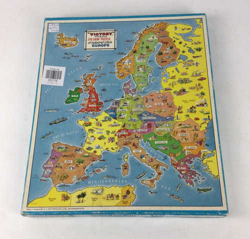 Vintage plywood victory jigsaw - vintage,