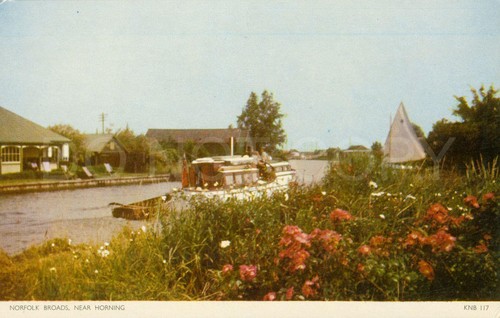 Rppc vintage postcard norfolk - rppc,