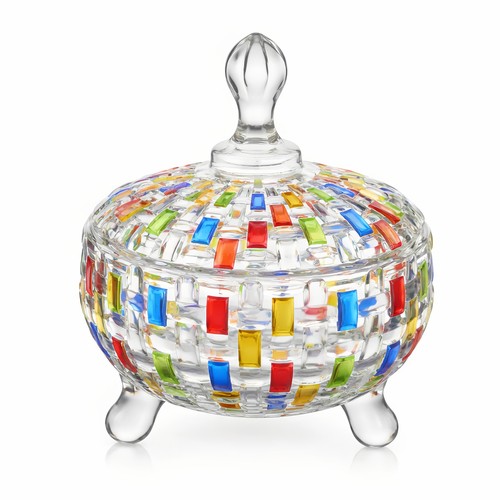 Glass candy bowl set - candy,