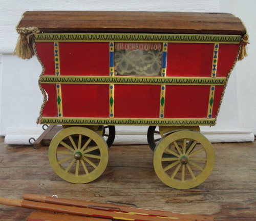 Stunning vintage wooden gypsy - stunning,