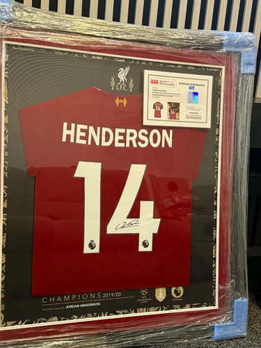 Jordan henderson signed - jordan,