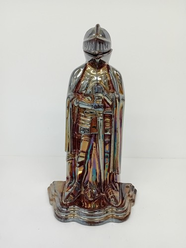 Vintage cast iron knight - cast,