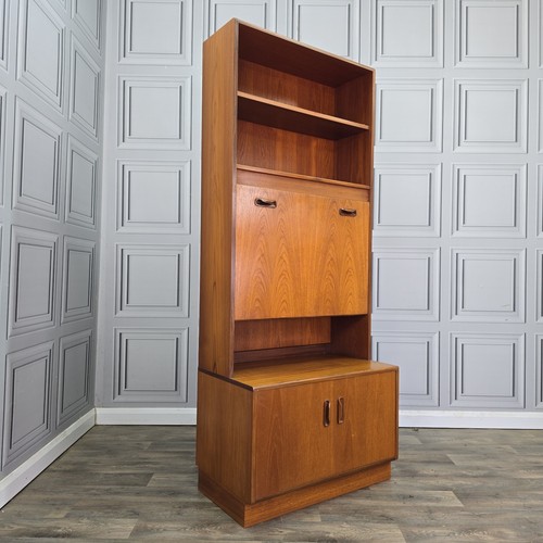 Vintage plan bookcase teak - vintage,