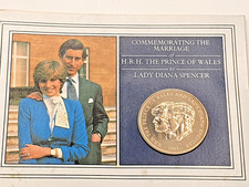 1981 Royal Wedding Coin – One Crown, Prince Charles & Diana Royal Mint Pack
