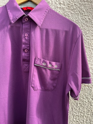 Men gabicci purple - purple, retro