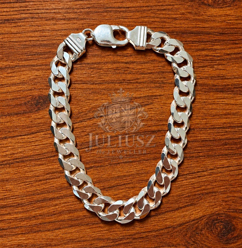 925 sterling silver curb link - silver,